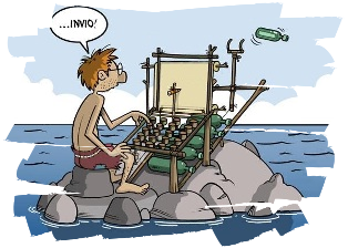 Email contatti vignetta pagina contatti